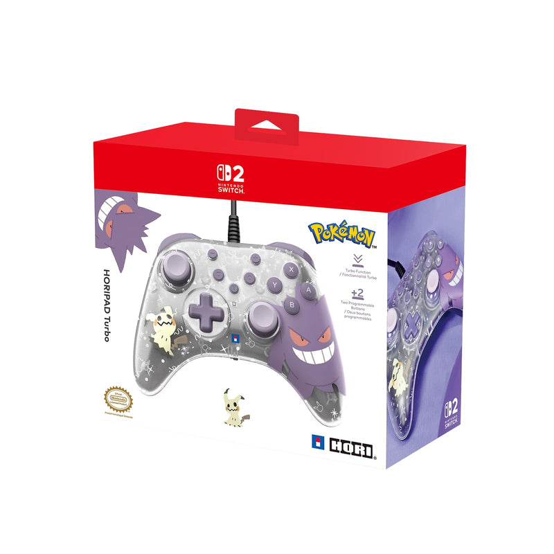 HORIPAD for Switch 2 (Gengar & Mimikyu)