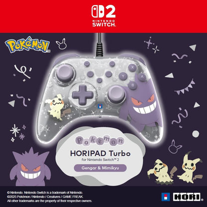 HORIPAD for Switch 2 (Gengar & Mimikyu)