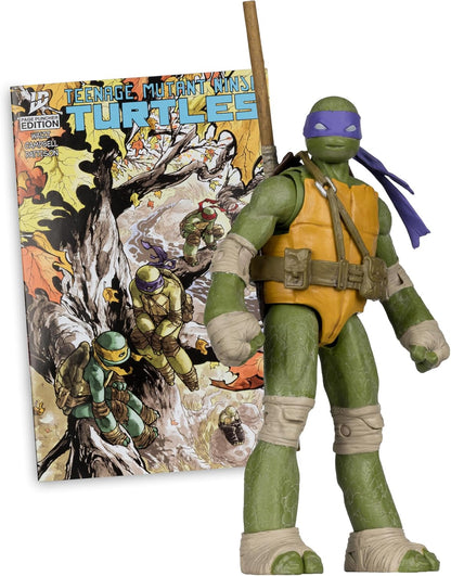 McFarlane Teenage Mutant Ninja Turtles (Page Punchers) Donatello 5in Action Figure with Comic Toys