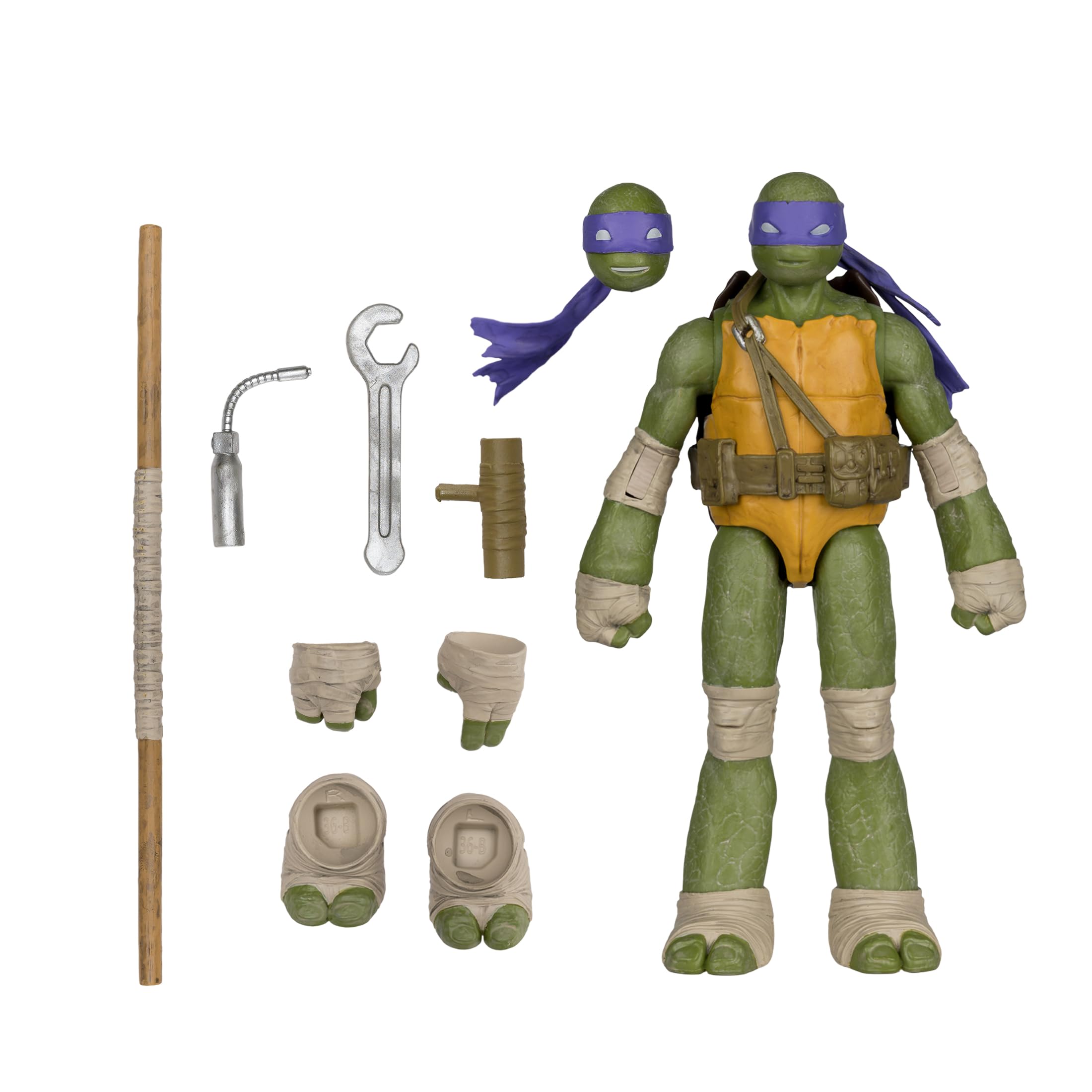 McFarlane Teenage Mutant Ninja Turtles (Page Punchers) Donatello 5in Action Figure with Comic Toys