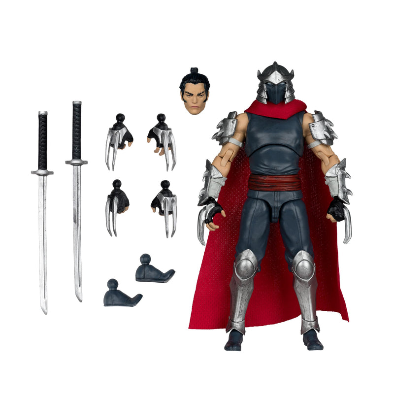McFarlane Teenage Mutant Ninja Turtles (Page Punchers) Shredder 5in Action Figure with Comic Toys