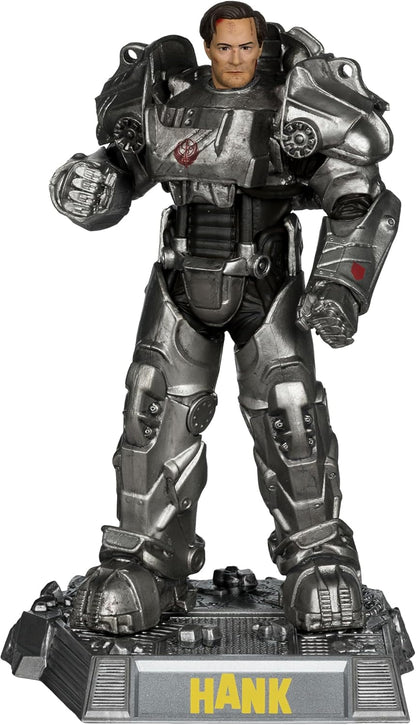 Fallout Movie Maniacs Action Figure Hank Maclean (Season 2) (Red Platinum Edition) 17 cm