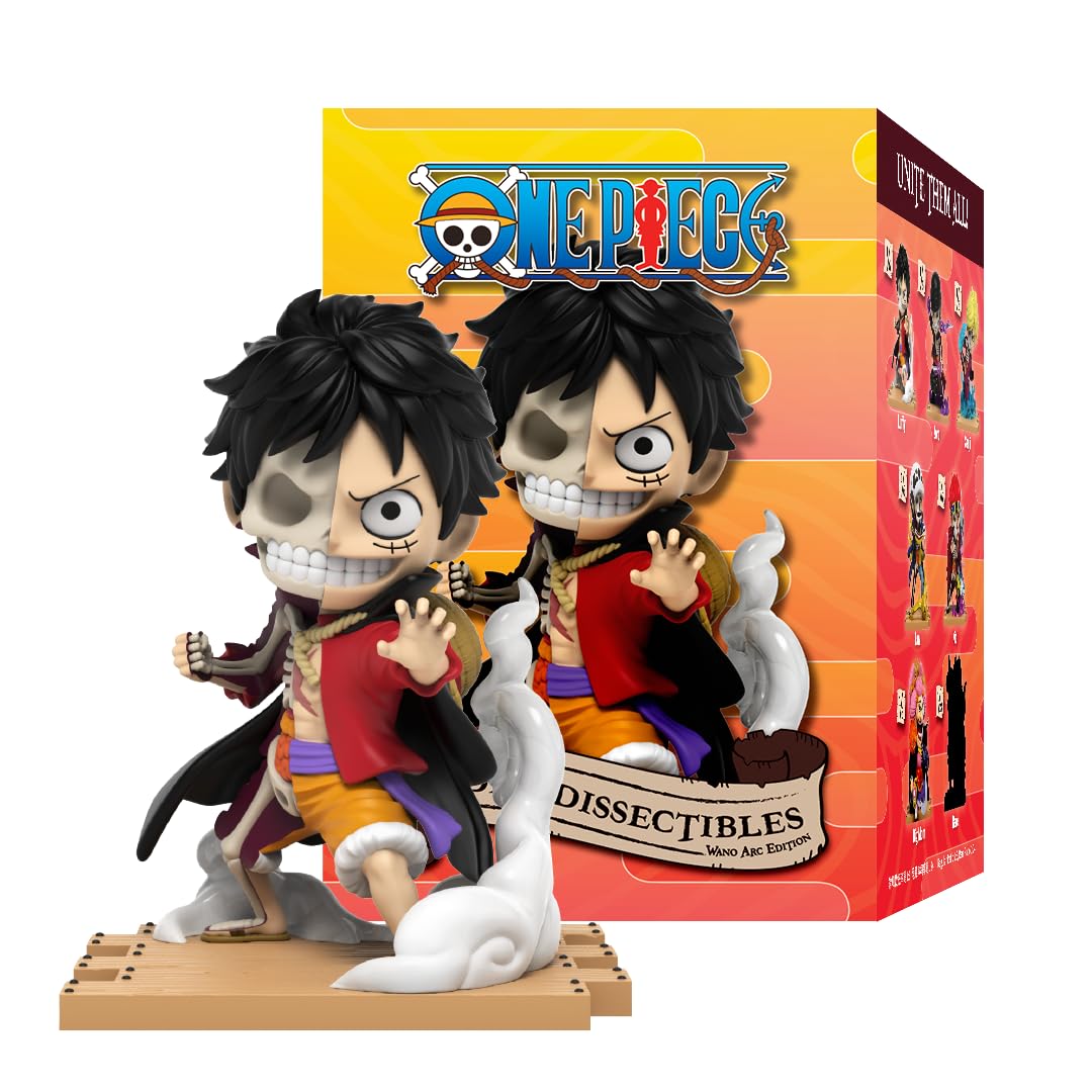Mighty Jaxx Freeny's Hidden Dissectibles: One Piece Series 7 (Wano Arc) | Überraschungsbox-Sammelfigur | ein zufälliges Zeichen