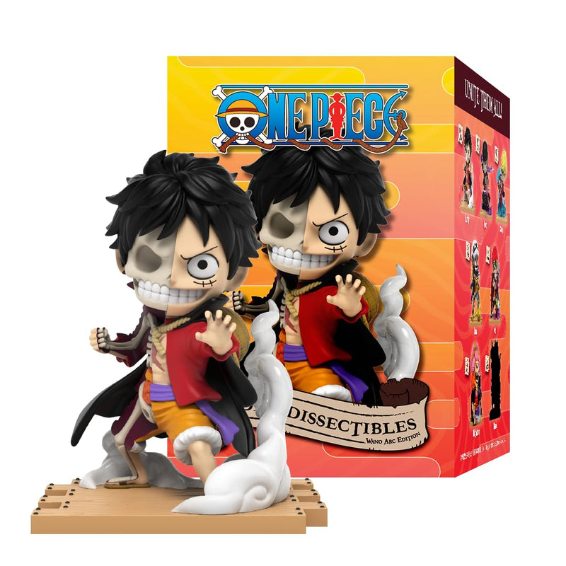 Mighty Jaxx Freeny's Hidden Dissectibles: One Piece Series 7 (Wano Arc) | Überraschungsbox-Sammelfigur | ein zufälliges Zeichen