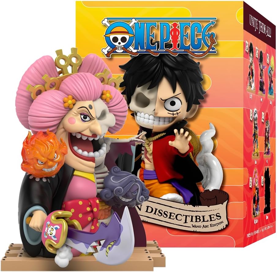 Mighty Jaxx Freeny's Hidden Dissectibles: One Piece Series 7 (Wano Arc) | Überraschungsbox-Sammelfigur | ein zufälliges Zeichen