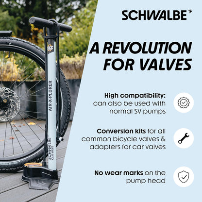 Schwalbe Clik Valve Tubeless Valves SCV Pair 40mm