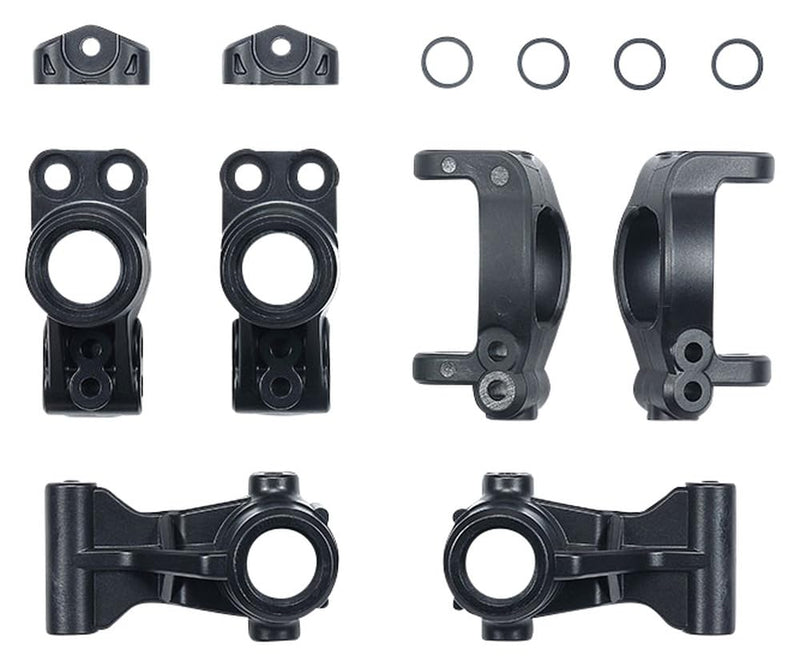 TAMIYA 51748 XM-01 C-Parts Steering Knuckle/Wheel Carrier - Replacement Part, RC Accessories, RC Spare Part, XM-01