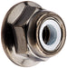 Tamiya 54642 4mm Flange Lock Nuts (Black, 8 Pcs.) (Wheel Nuts/TT01/TT02/DT02
