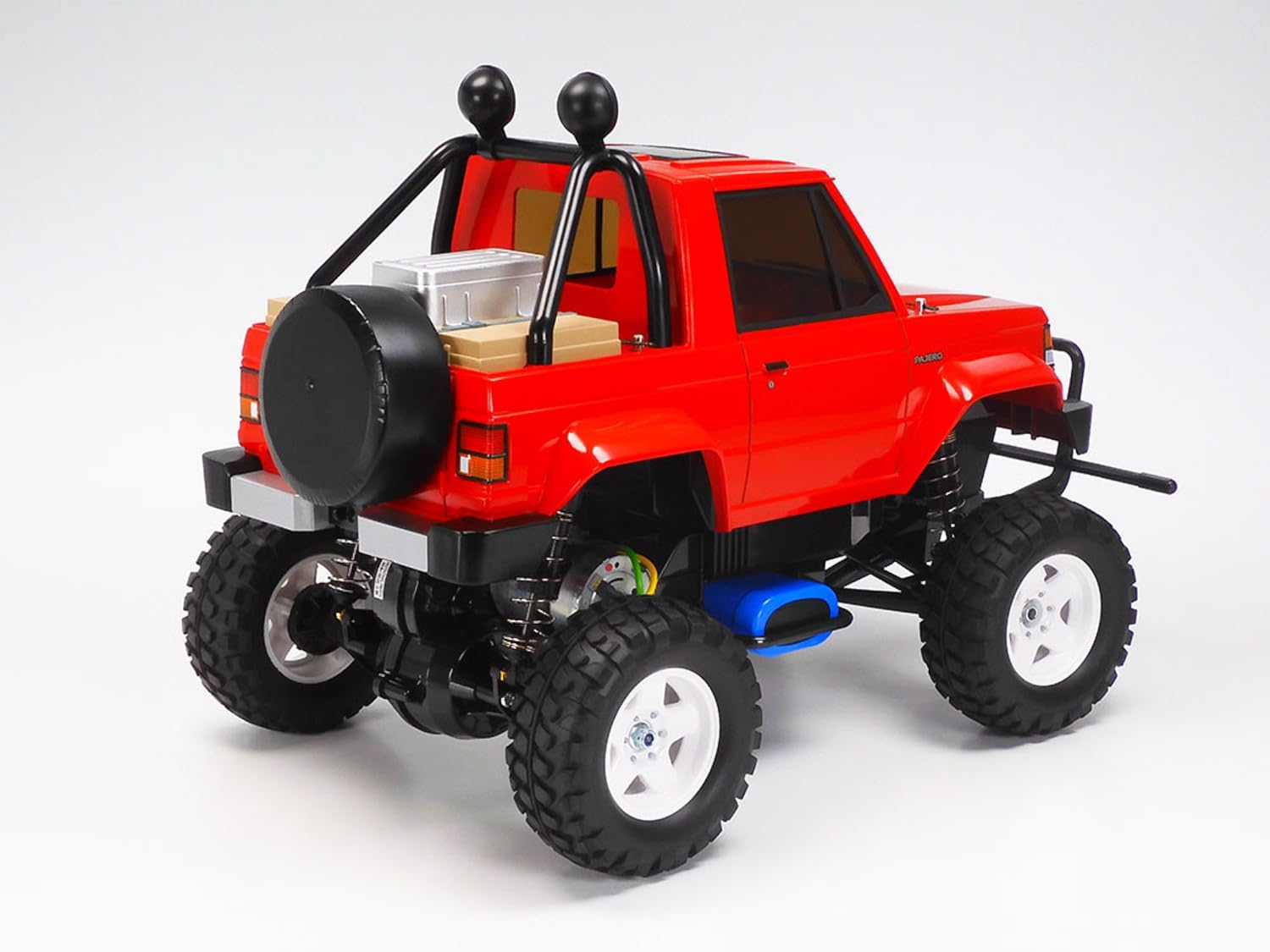 TAMIYA 58727 1:10 RC Mitsubishi Pajero CW-01 Remote Controlled Car, Vehicle, Model Building, Assembly, Hobby, RC Kit, Unpainted