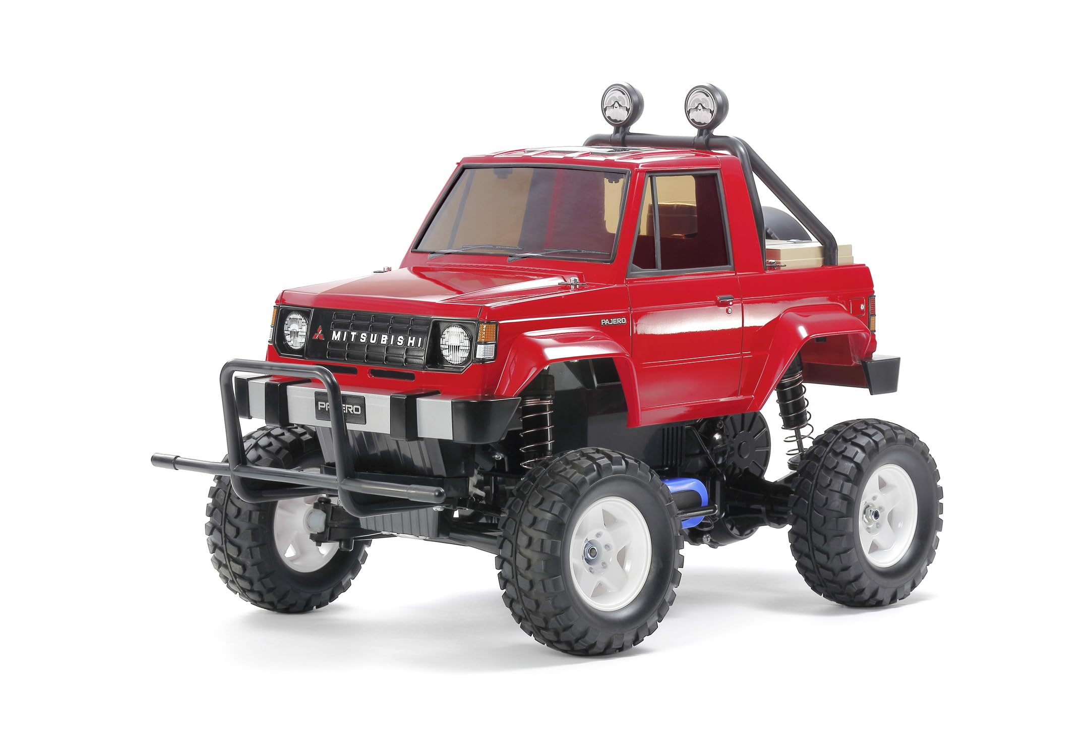 TAMIYA 58727 1:10 RC Mitsubishi Pajero CW-01 Remote Controlled Car, Vehicle, Model Building, Assembly, Hobby, RC Kit, Unpainted
