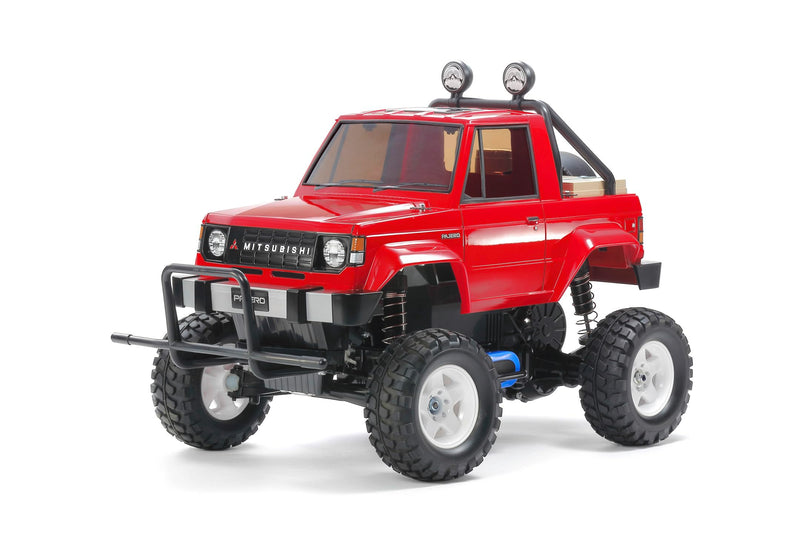 TAMIYA 58727 1:10 RC Mitsubishi Pajero CW-01 Remote Controlled Car, Vehicle, Model Building, Assembly, Hobby, RC Kit, Unpainted