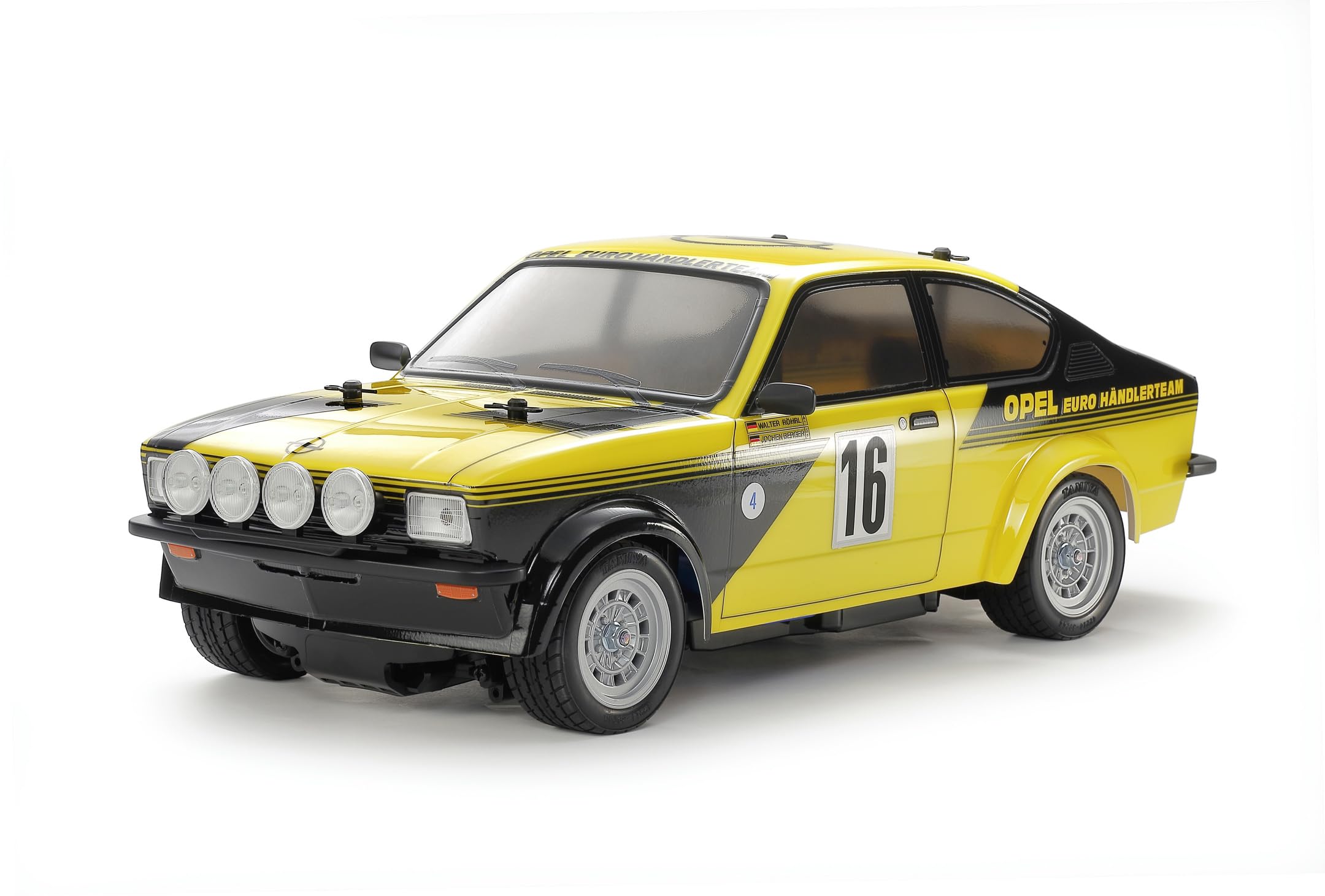 TAMIYA 58729 1:10 RC Opel Kadett GT/E Rallye MB-01 Remote Controlled Car, Vehicle, Model Building, Assembly, Hobby, RC Kit, Unpainted