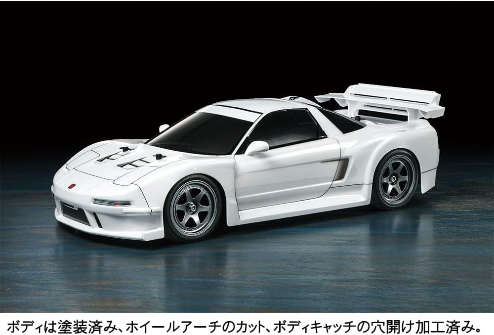 TAMIYA 58739 1:10 RC Honda NSX 1998 Racing TT-02 Remote Control Car, Vehicle, Model Building, Assembly, Hobby, RC Kit, Unpainted