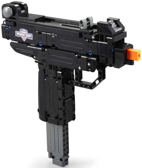 Model Kit: Micro Uzi Brick Model Gun - 359 Pcs