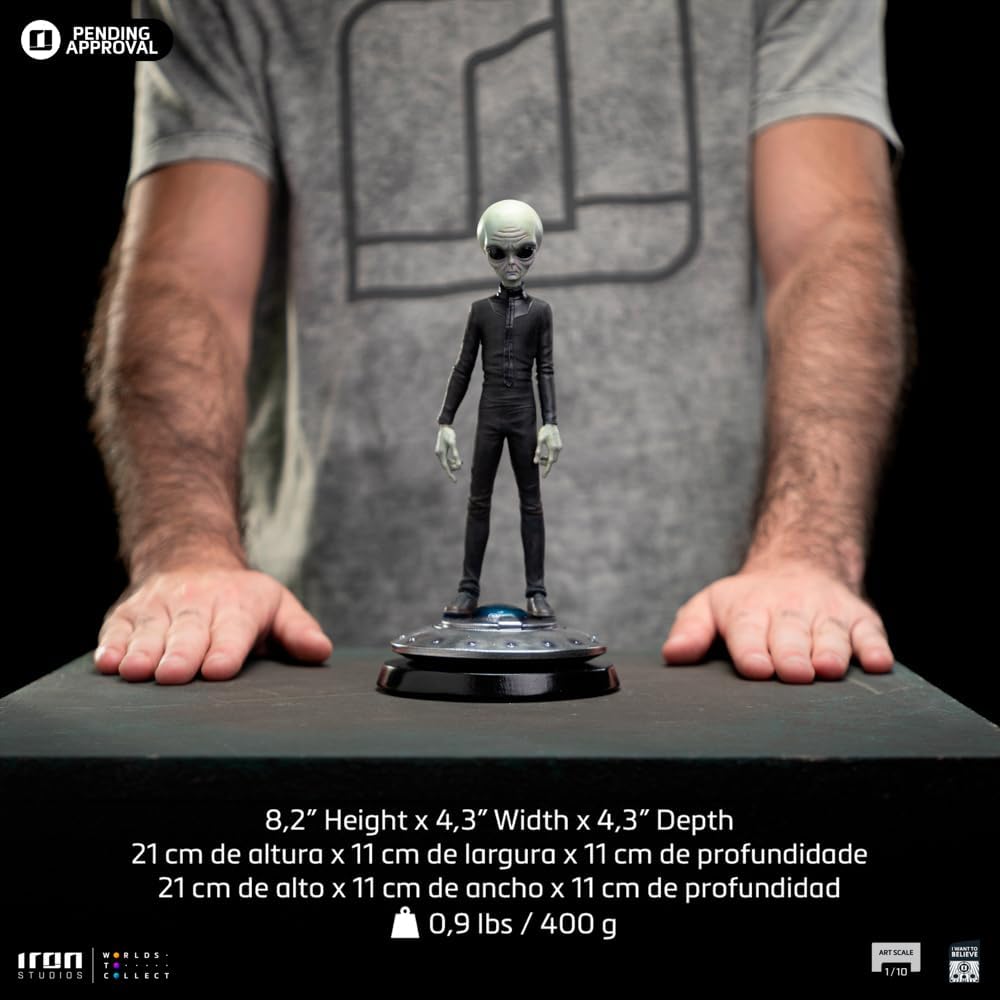 Alien Grey I Want To Believe Le 1:10 Art Scale Statue