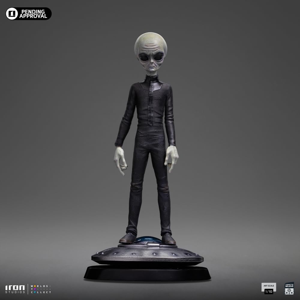 Alien Grey I Want To Believe Le 1:10 Art Scale Statue