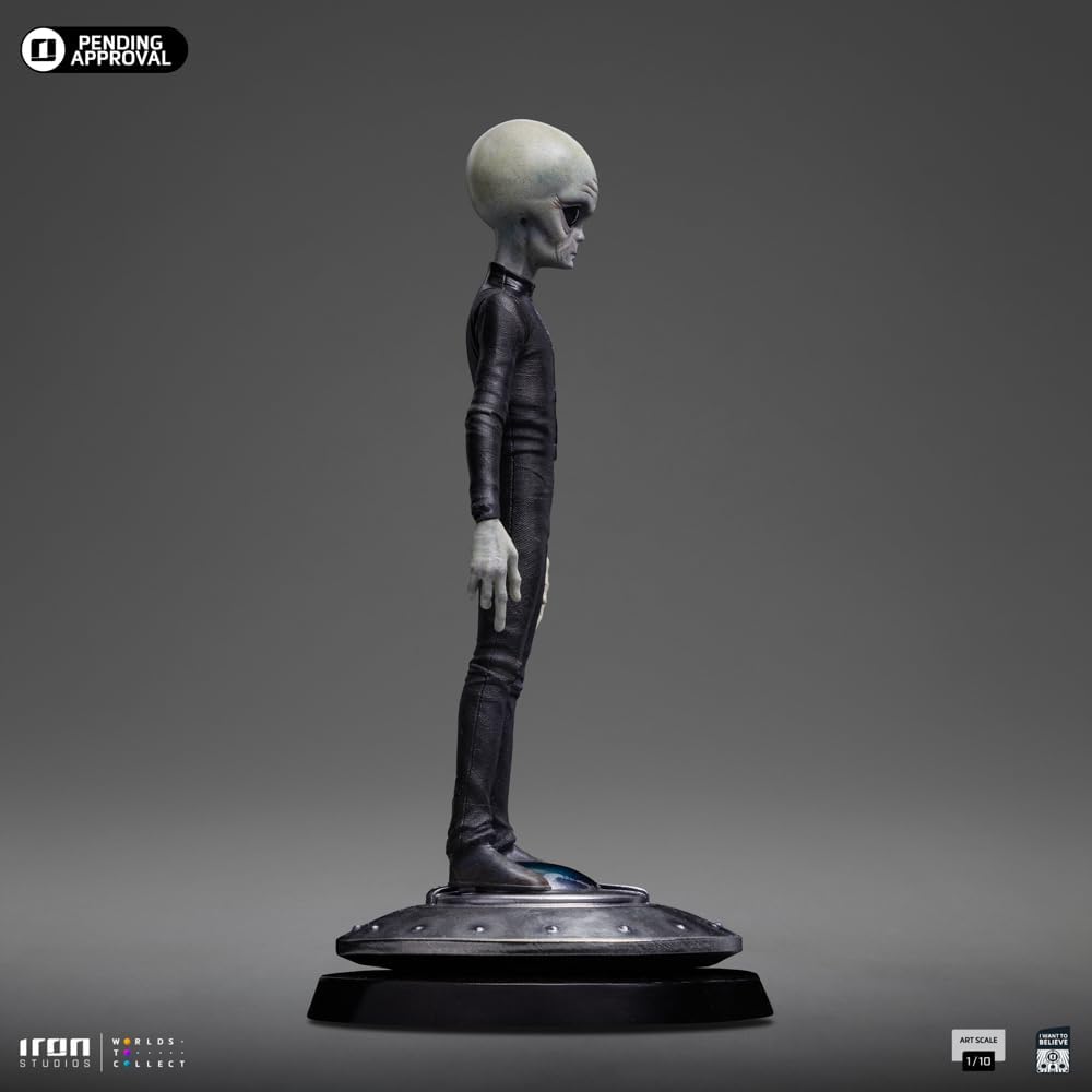 Alien Grey I Want To Believe Le 1:10 Art Scale Statue