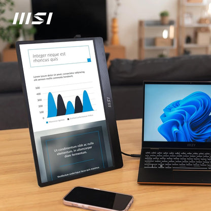 Msi Pro Mp161 E2 - Lcd Monitor - 16`` (15.6`` Viewable) - Portable - 1920 X 1080 Full Hd (1080P) @ 60 Hz - Ips - 250 Cd/MÝ