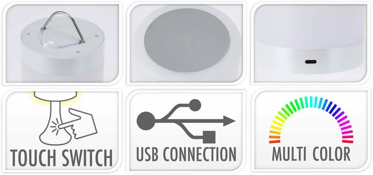 Oplaadbare Touch Lamp