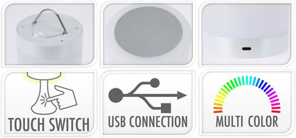 Oplaadbare Touch Lamp
