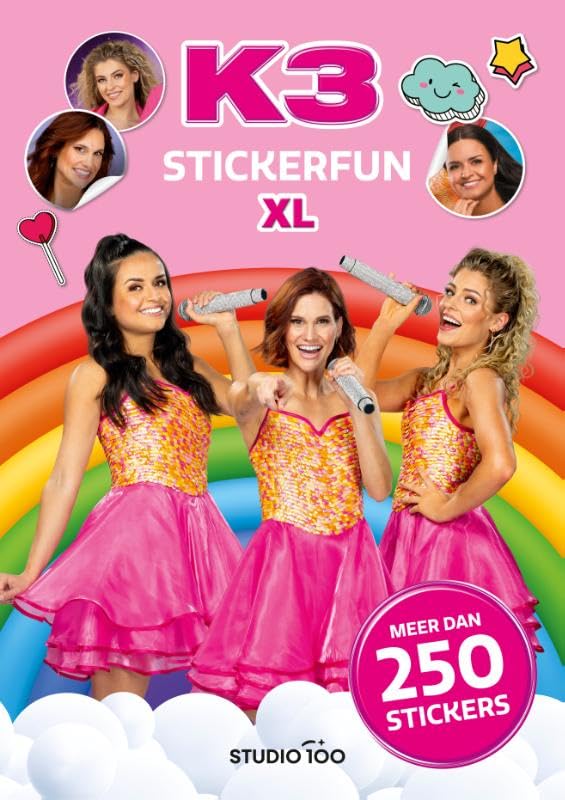Studio 100 - K3 Stickerboek - Stickerfun XL