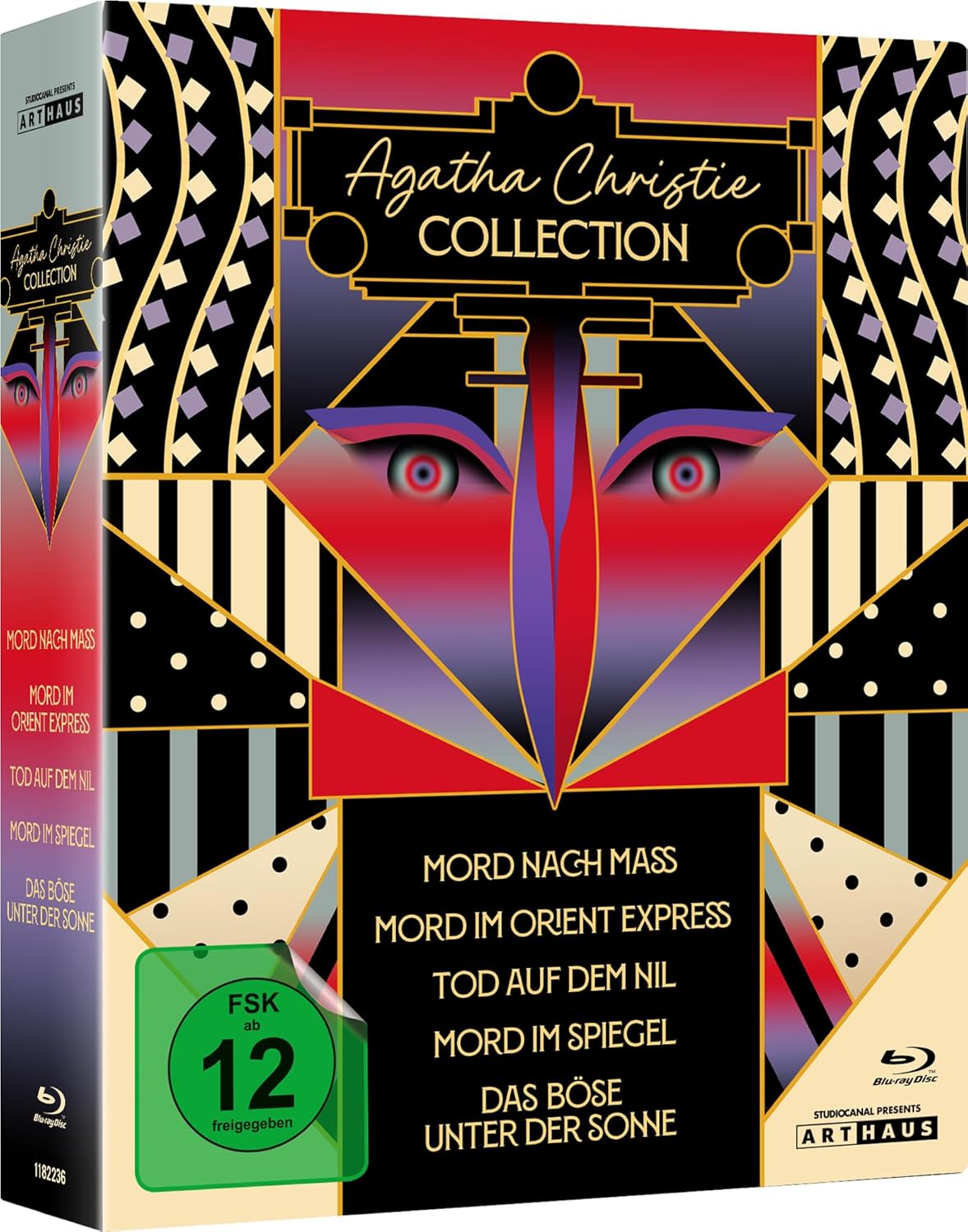 Agatha Christie Collection - 4K-Remastered (5 Blu-rays