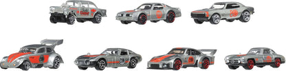 Hot Wheels Mattel JHF01 80th Anniversary 7 Vehicles for Vehicles with 7 Mini Cars from 3 Years from Metal