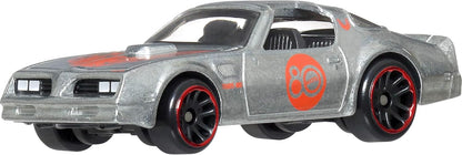 Hot Wheels Mattel JHF01 80th Anniversary 7 Vehicles for Vehicles with 7 Mini Cars from 3 Years from Metal