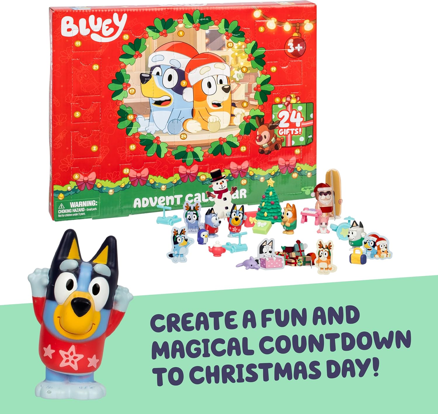 Bluey  Advent Calendar Mini Figures