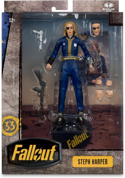 McFarlane Fallout Steph Harper 7in Deluxe Action Figure Toys