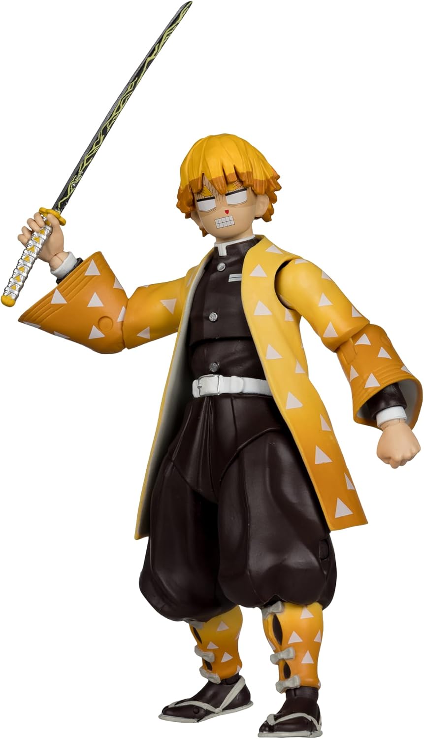 Demon Slayer: Kimetsu no Yaiba Action Figure Zenitsu Agatsuma Plantinum Edition 15 cm