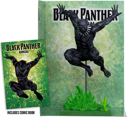 McFarlane Marvel Black Panther 1:6th Scale Collectible with Scene (Black Panther Annual (Variant) #1) Toys