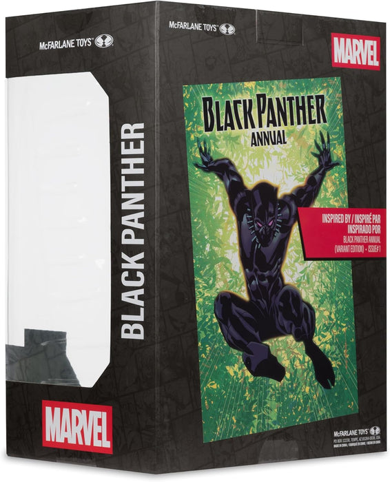 McFarlane Marvel Black Panther 1:6th Scale Collectible with Scene (Black Panther Annual (Variant) #1) Toys