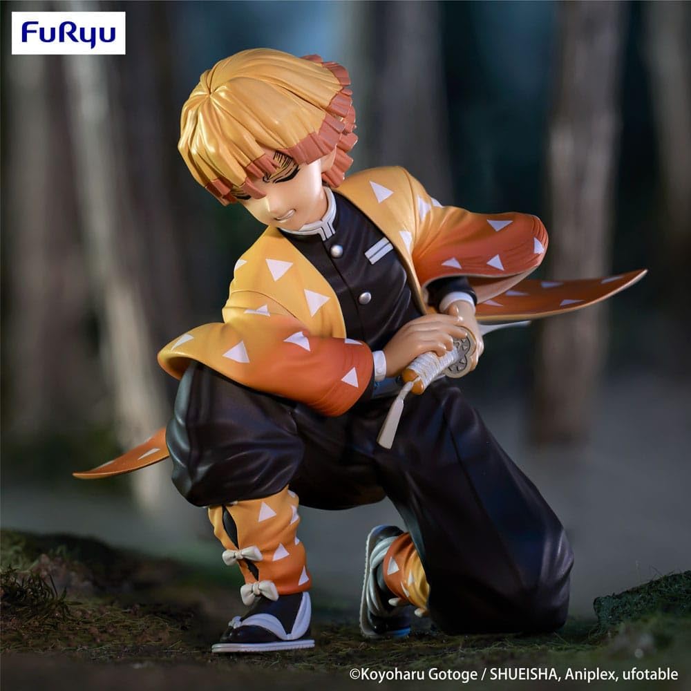 Demon Slayer: Kimetsu No Yaiba Noodle Stopper Pvc Statue Zenitsu Agatsuma 10 Cm