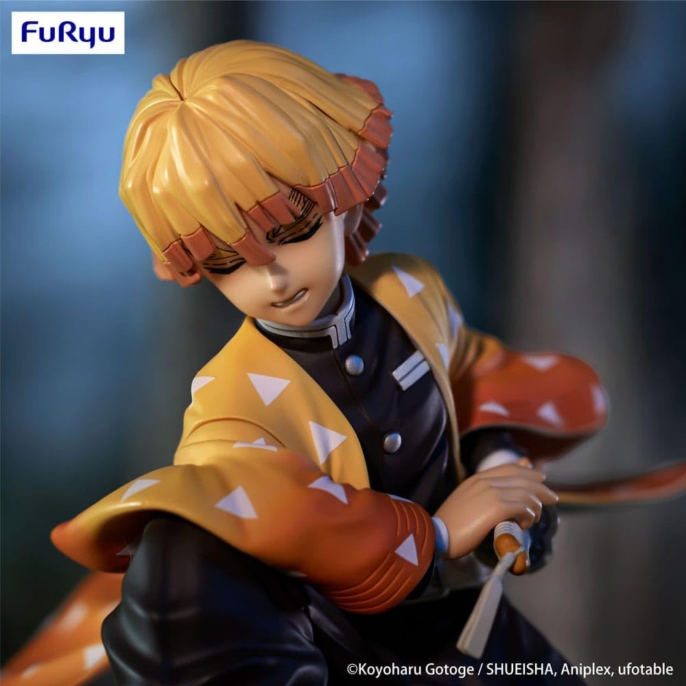 Demon Slayer: Kimetsu No Yaiba Noodle Stopper Pvc Statue Zenitsu Agatsuma 10 Cm