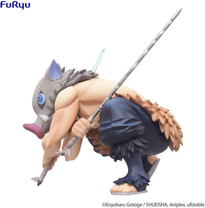 Demon Slayer: Kimetsu No Yaiba Noodle Stopper Pvc Statue Hashibira Inosuke 11 Cm