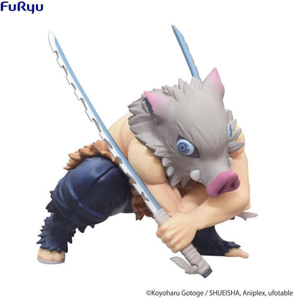 Demon Slayer: Kimetsu No Yaiba Noodle Stopper Pvc Statue Hashibira Inosuke 11 Cm