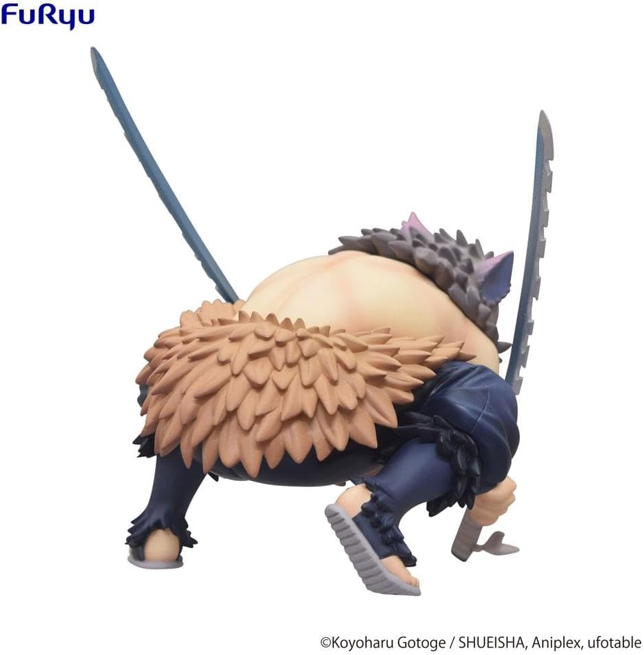 Demon Slayer: Kimetsu No Yaiba Noodle Stopper Pvc Statue Hashibira Inosuke 11 Cm