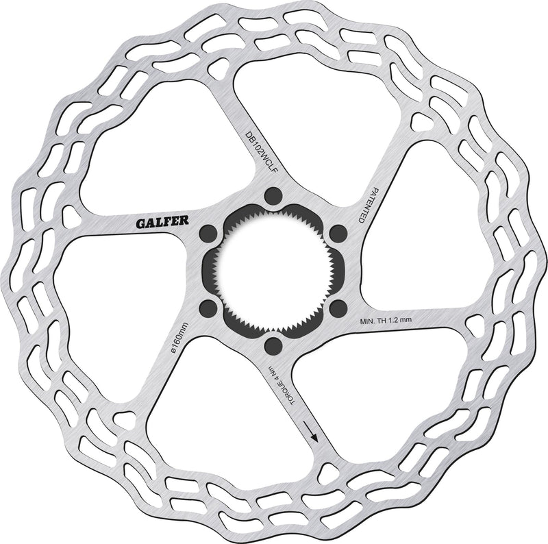 Bike Road Disc Wave Center-Lock FuLCRUM Ø 160 x 1,8 mm