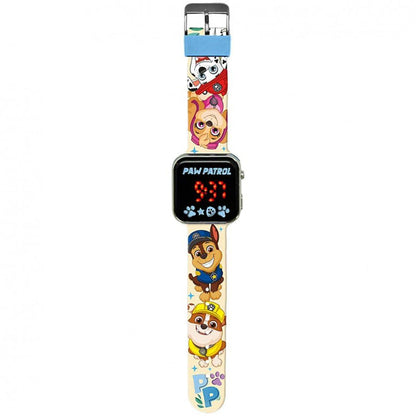 Disney - Paw Patrol Printed Strap Led Watch