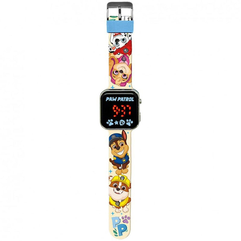 Disney - Paw Patrol Printed Strap Led Watch