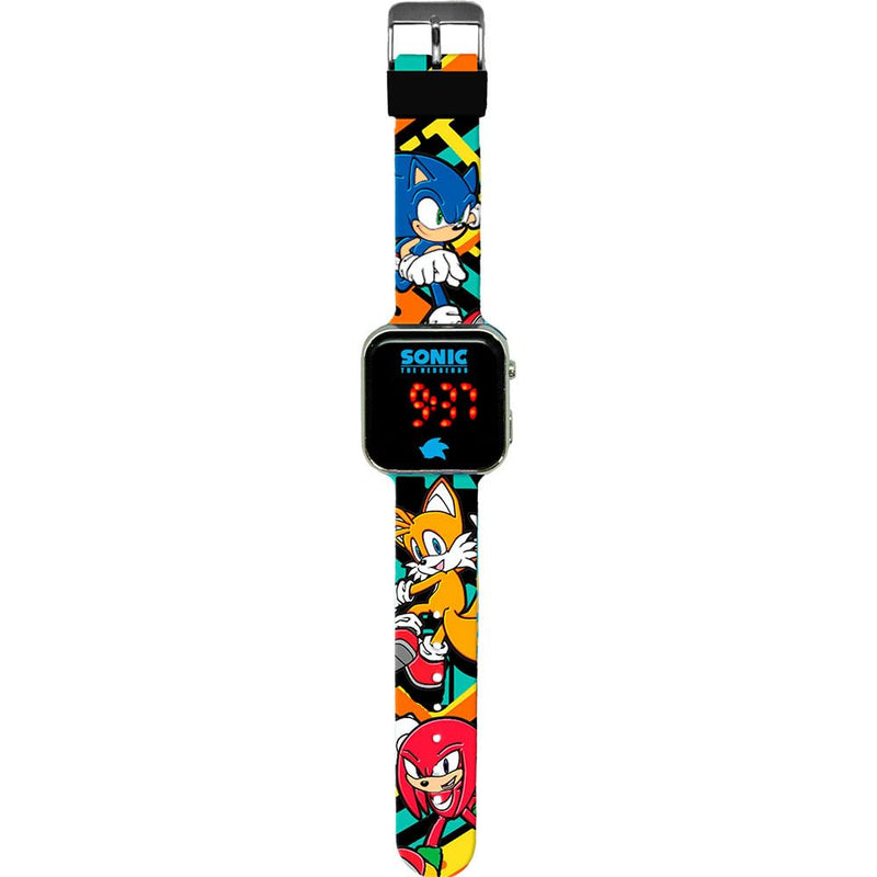 Disney - Sonic the Hedgehog Printed Strap Led Watch