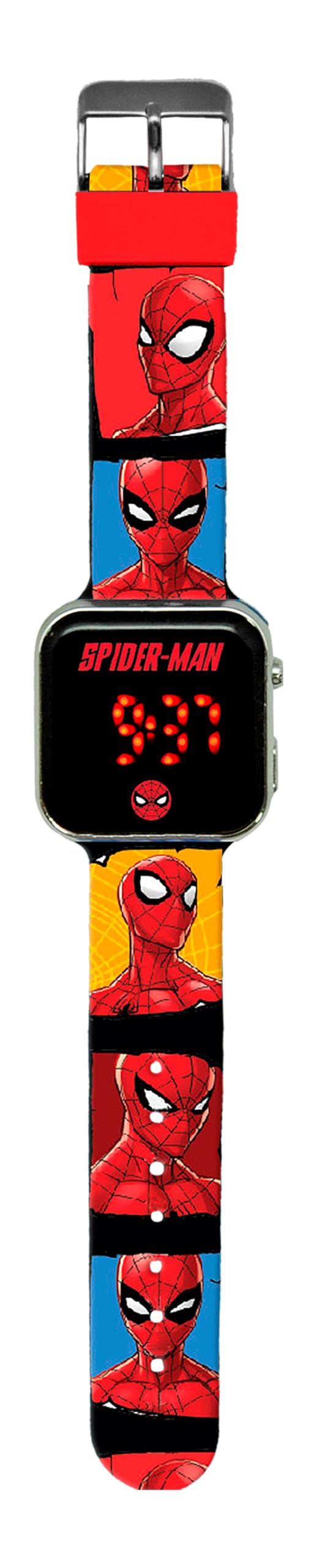 Marvel - Spider-Man Printed Strap Led Watch
