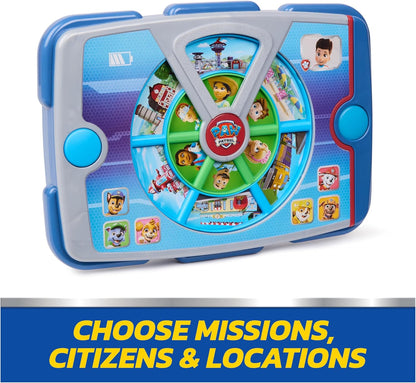 Paw Patrol Academy Rescue Mission Pup Pad, Interactive Toy with Lights, Sounds and Music, Pretend Play Kids Toys for Boys and Girls Ages 3 and Up