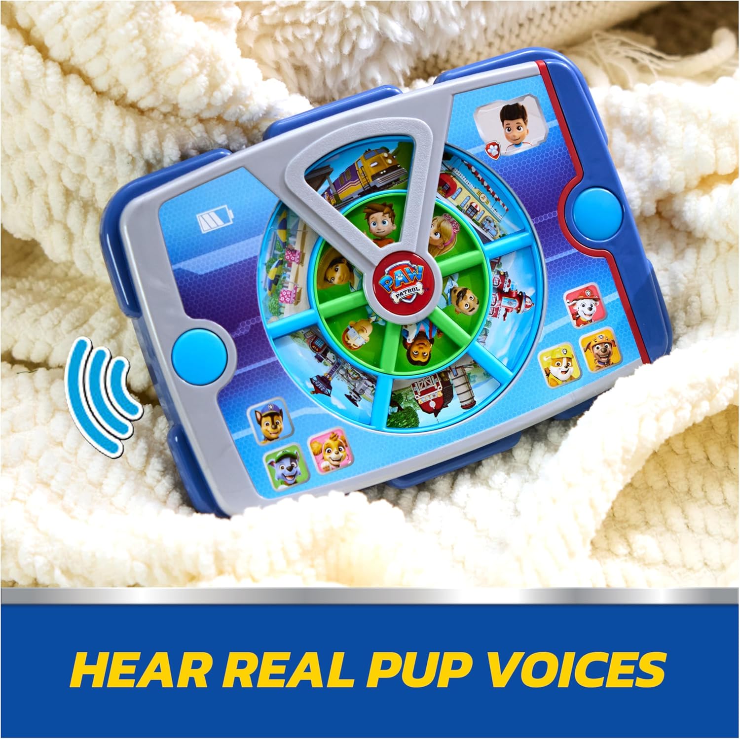Paw Patrol Academy Rescue Mission Pup Pad, Interactive Toy with Lights, Sounds and Music, Pretend Play Kids Toys for Boys and Girls Ages 3 and Up