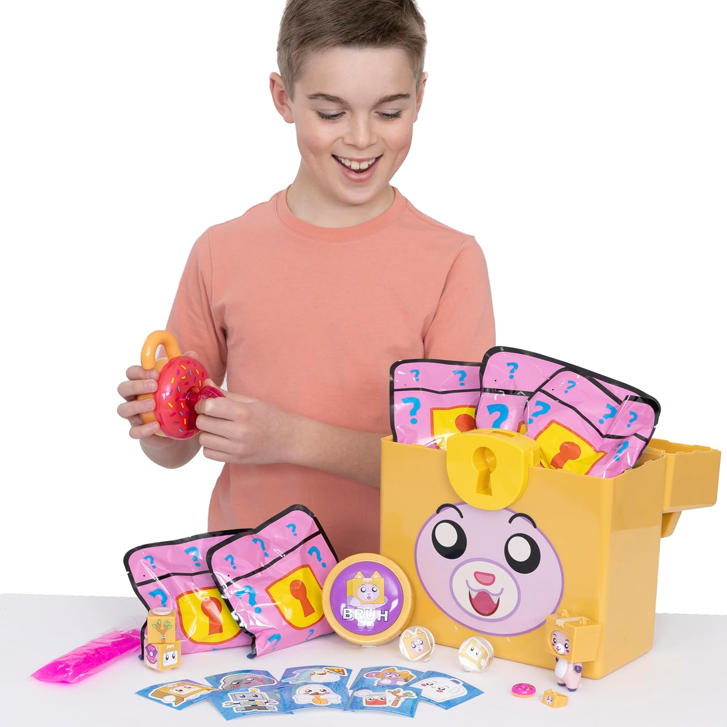 * Lankybox Mystery Lock Box