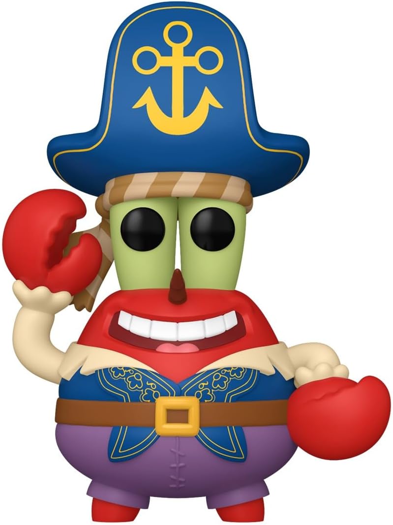 Spongebob Squarepants Pop! Vinyl Figure Mr. Krabs (Pirate) 9 Cm