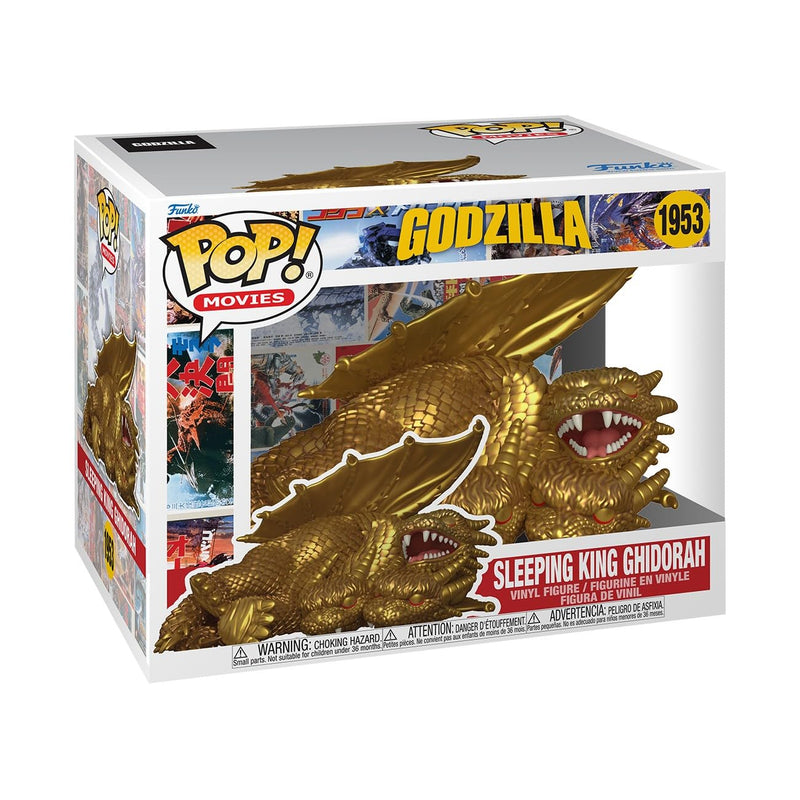 Funko Pop! Super: Godzilla - King Ghidorah Sleep - Vinyl-Sammelfigur - Geschenkidee - Offizielle Handelswaren - Spielzeug Für Kinder und Erwachsene - Sci-Fi Fans - Modellfigur Für Sammler und Display