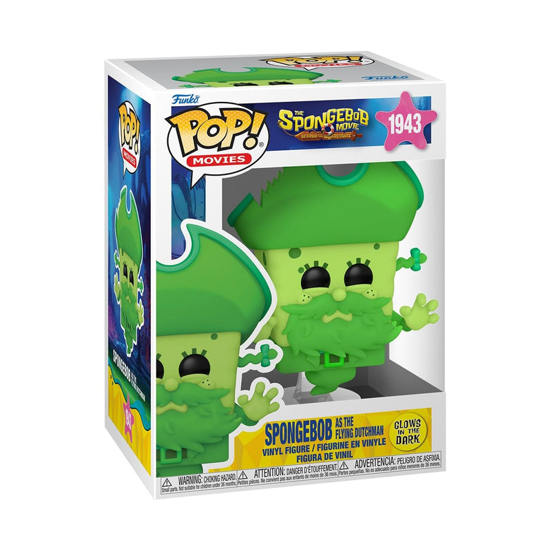 Funko Pop! Movies: The Spongebob Movie - Spongebob as The Flying Dutchman - Collectable Vinyl Figure - Gift Idea - Official Merchandise - Toys for Kids & Adults - Cartoon Fans