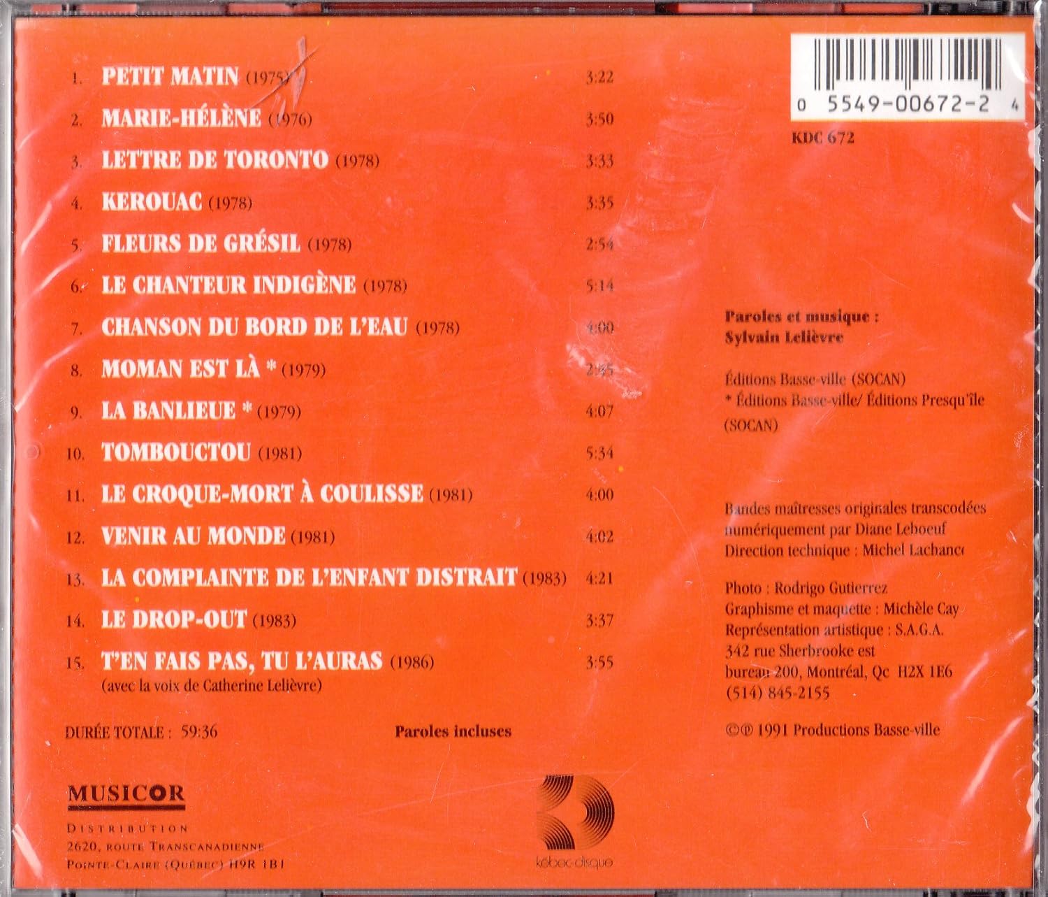 Sylvain Lelievre Ses Plus Belles Chansons